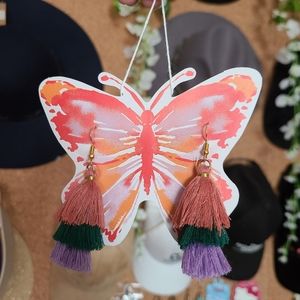 Boho tassel earrings